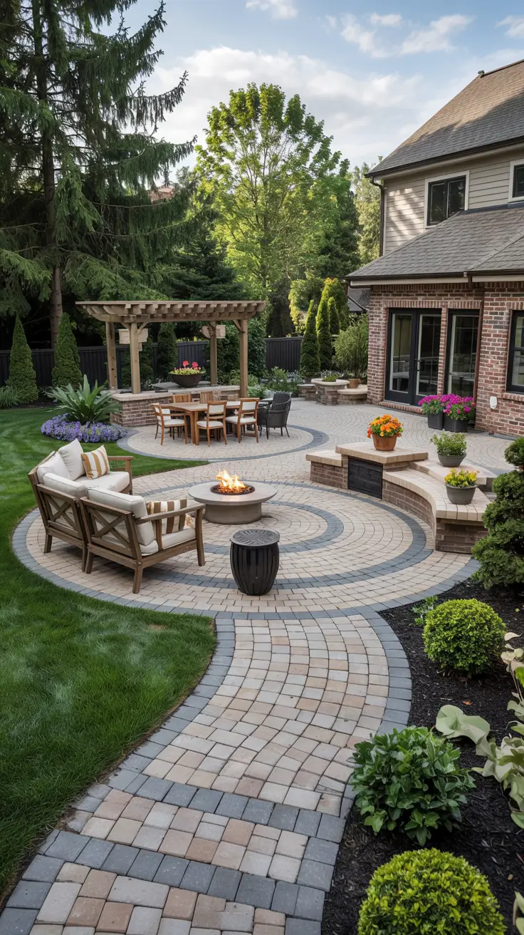 Paver Patio Patterns 2026: Stylish Layout Ideas with Brick, Stone & Herringbone Designs