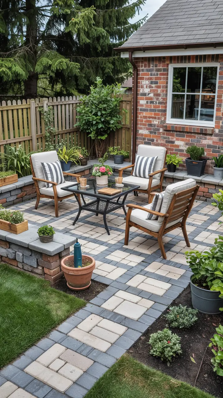 Paver Patio Patterns 2026: Stylish Layout Ideas with Brick, Stone & Herringbone Designs