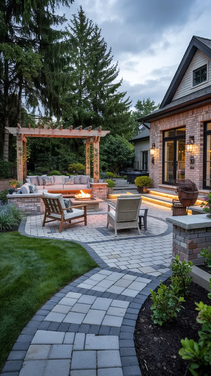 Paver Patio Patterns 2026: Stylish Layout Ideas with Brick, Stone & Herringbone Designs