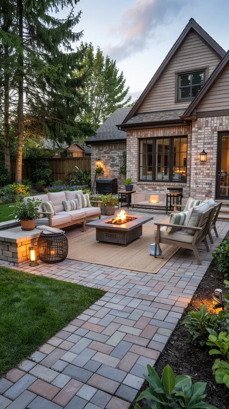 Paver Patio Patterns 2026: Stylish Layout Ideas with Brick, Stone & Herringbone Designs