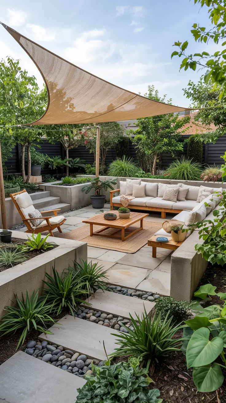 Shade Sail Backyard Ideas 2026: Stylish Sun Sail Designs for Modern Outdoor Spaces