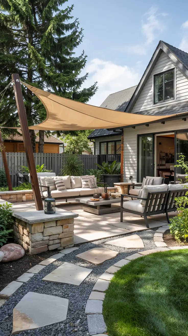 Shade Sail Backyard Ideas 2026: Stylish Sun Sail Designs for Modern Outdoor Spaces