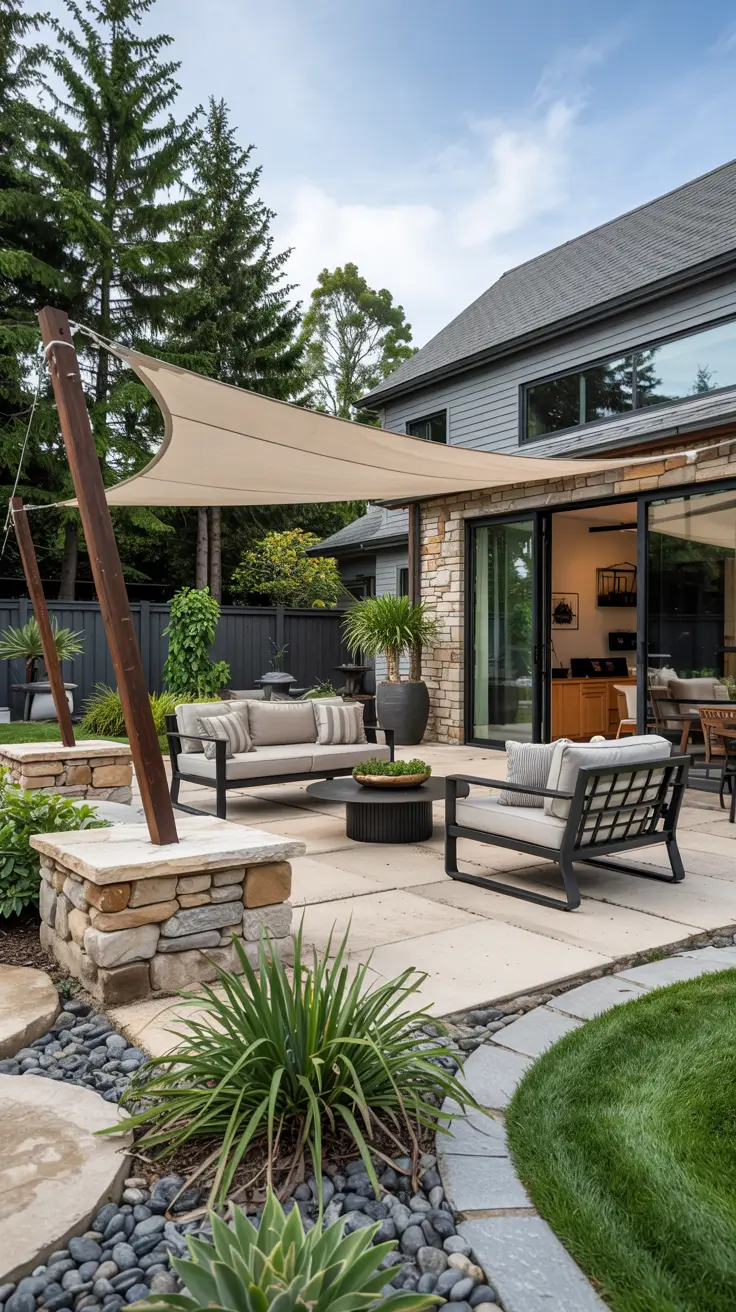 Shade Sail Backyard Ideas 2026: Stylish Sun Sail Designs for Modern Outdoor Spaces