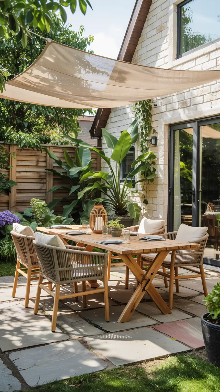 Shade Sail Backyard Ideas 2026: Stylish Sun Sail Designs for Modern Outdoor Spaces