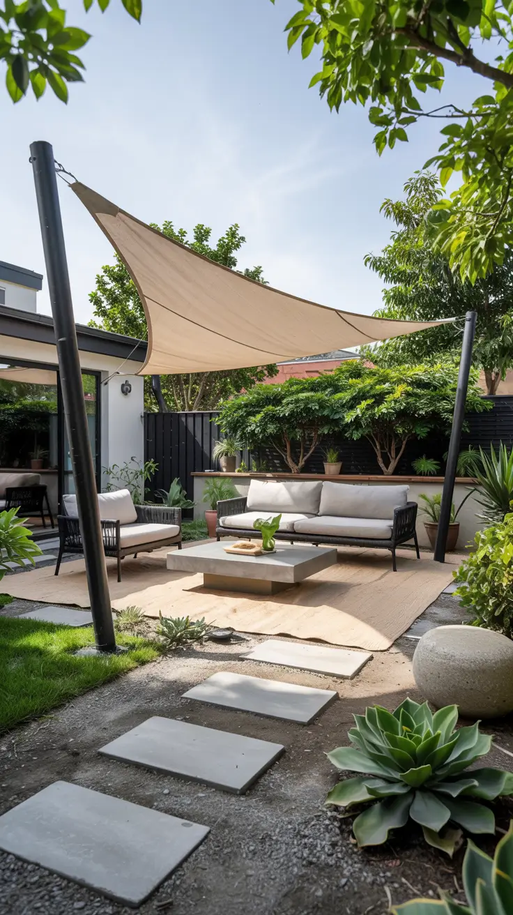 Shade Sail Backyard Ideas 2026: Stylish Sun Sail Designs for Modern Outdoor Spaces