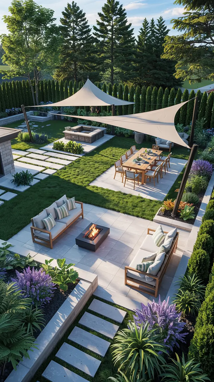 Shade Sail Backyard Ideas 2026: Stylish Sun Sail Designs for Modern Outdoor Spaces