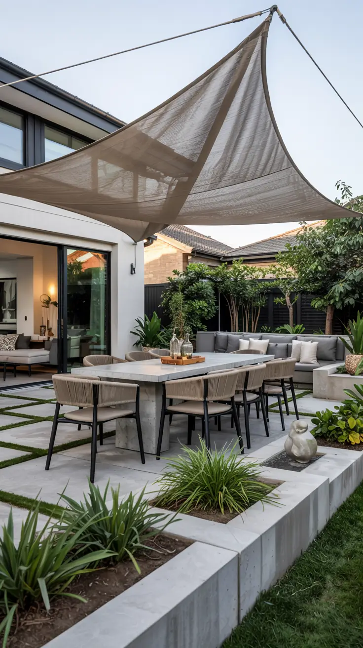 Shade Sail Backyard Ideas 2026: Stylish Sun Sail Designs for Modern Outdoor Spaces