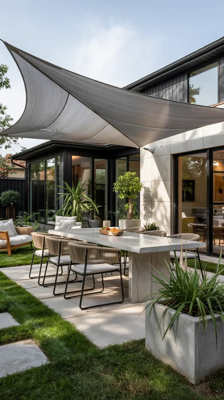 Shade Sail Backyard Ideas 2026: Stylish Sun Sail Designs for Modern Outdoor Spaces