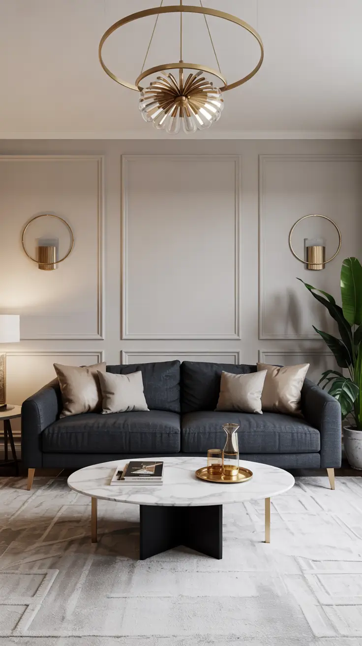 Sofa Minimalist Modern Ideas 2026: Stylish Living Room Designs with Black, White & Grey Sofas