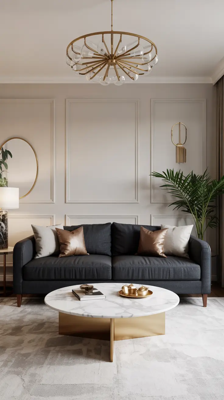 Sofa Minimalist Modern Ideas 2026: Stylish Living Room Designs with Black, White & Grey Sofas