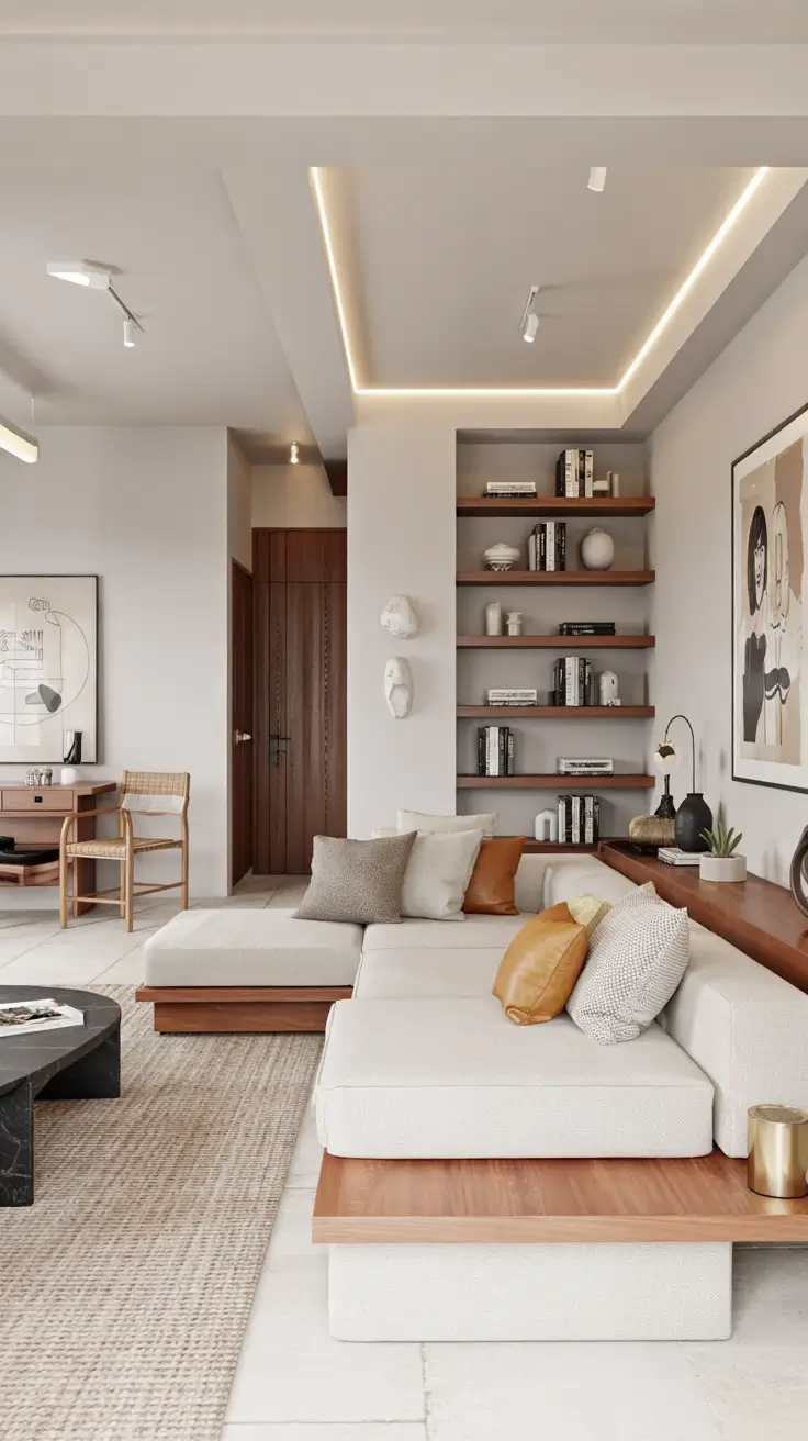 Sofa Minimalist Modern Ideas 2026: Stylish Living Room Designs with Black, White & Grey Sofas