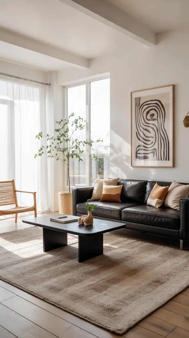 Sofa Minimalist Modern Ideas 2026: Stylish Living Room Designs with Black, White & Grey Sofas