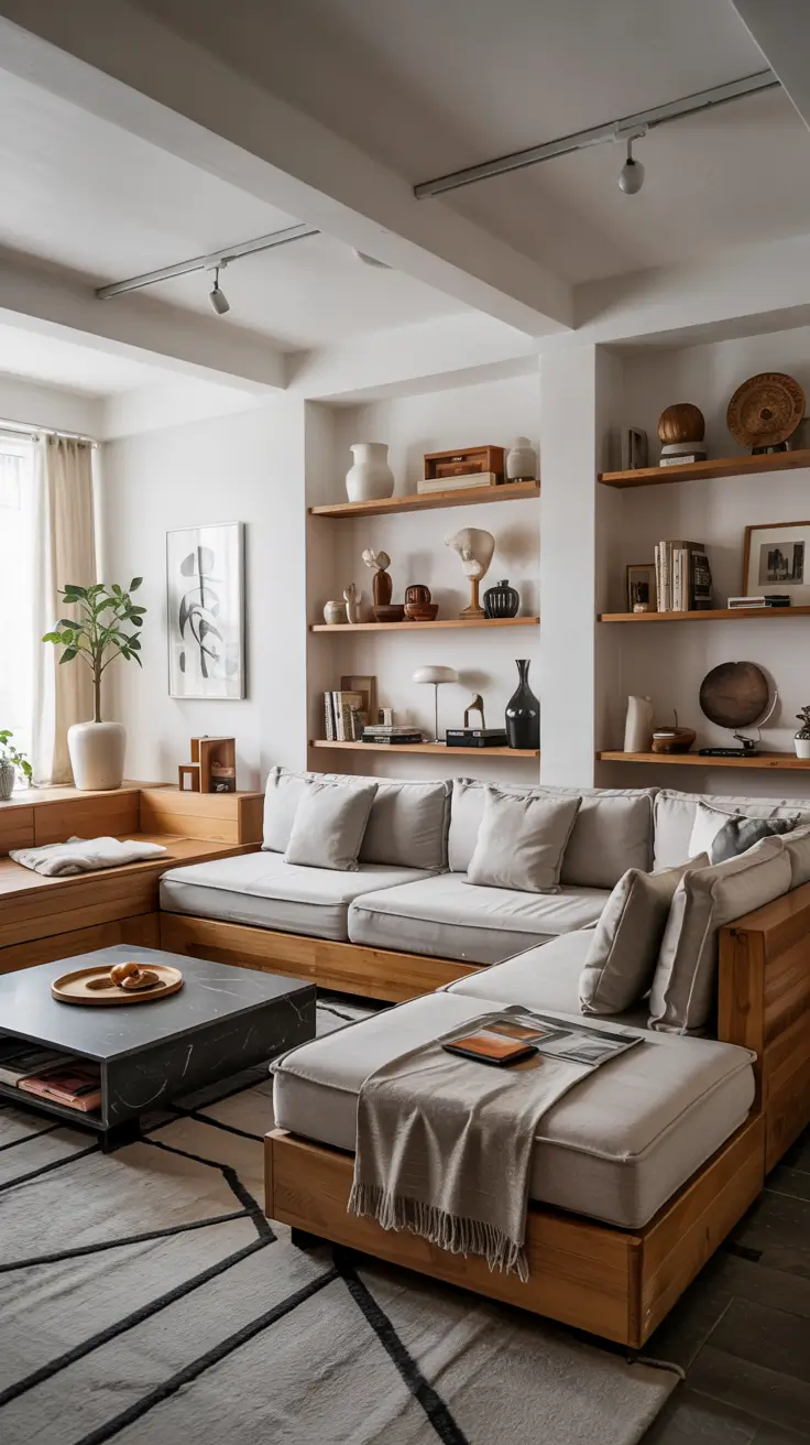 Sofa Minimalist Modern Ideas 2026: Stylish Living Room Designs with Black, White & Grey Sofas