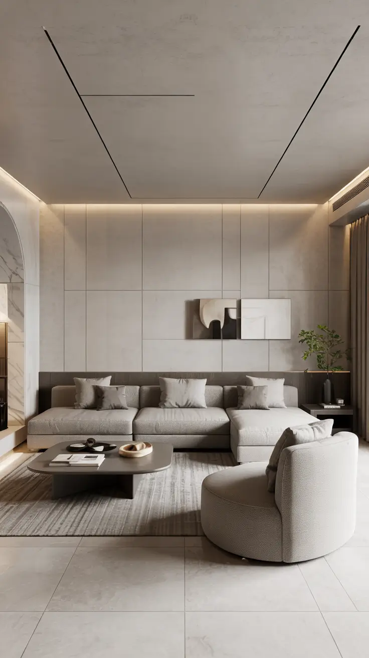 Sofa Minimalist Modern Ideas 2026: Stylish Living Room Designs with Black, White & Grey Sofas