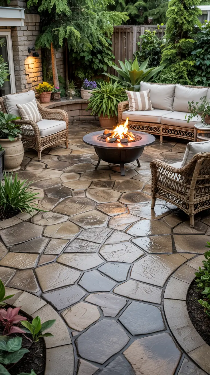 Stamped Concrete Patio Ideas 2026: Modern Layouts, Colors & Backyard Designs