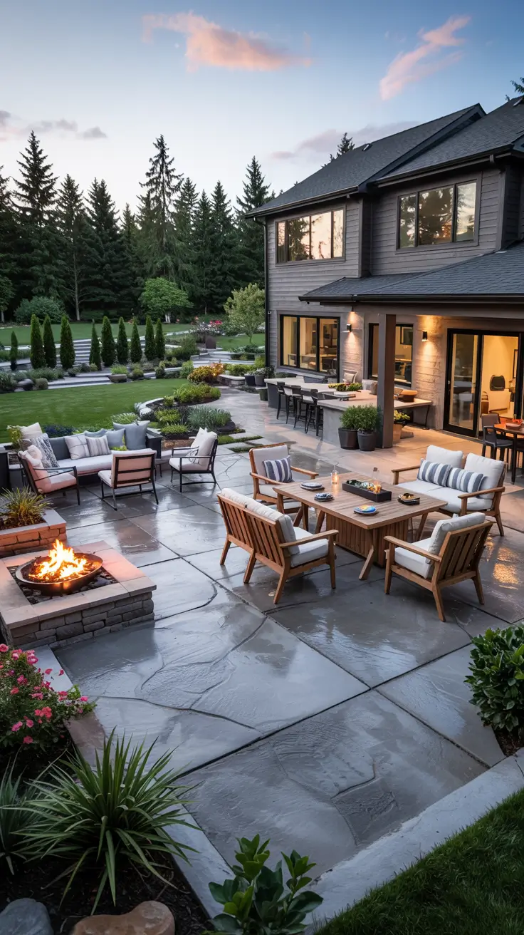 Stamped Concrete Patio Ideas 2026: Modern Layouts, Colors & Backyard Designs
