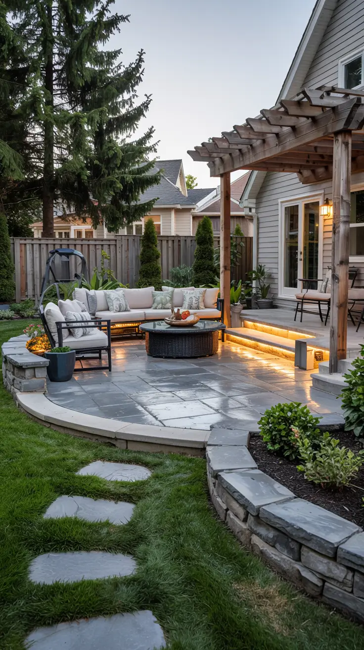 Stamped Concrete Patio Ideas 2026: Modern Layouts, Colors & Backyard Designs