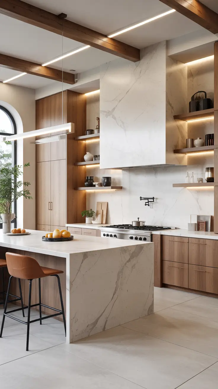 Stone Wall Kitchen Ideas 2026: Rustic, Farmhouse & Modern Textured Designs