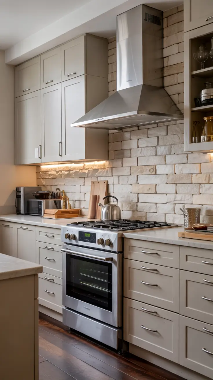 Stone Wall Kitchen Ideas 2026: Rustic, Farmhouse & Modern Textured Designs