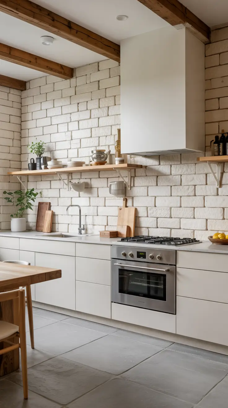 Stone Wall Kitchen Ideas 2026: Rustic, Farmhouse & Modern Textured Designs