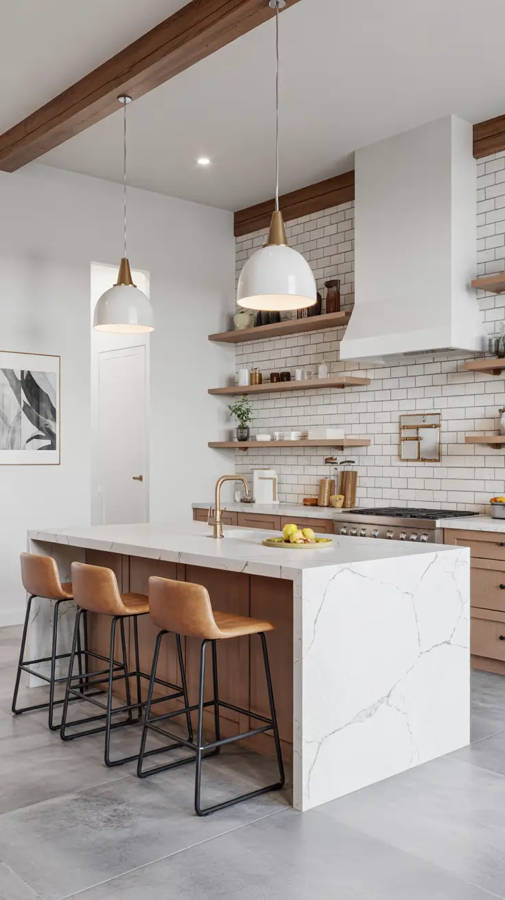 Stone Wall Kitchen Ideas 2026: Rustic, Farmhouse & Modern Textured Designs