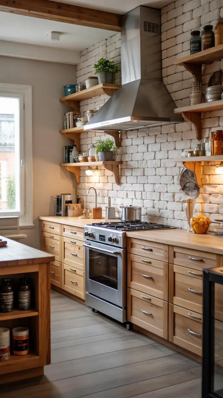 Stone Wall Kitchen Ideas 2026: Rustic, Farmhouse & Modern Textured Designs