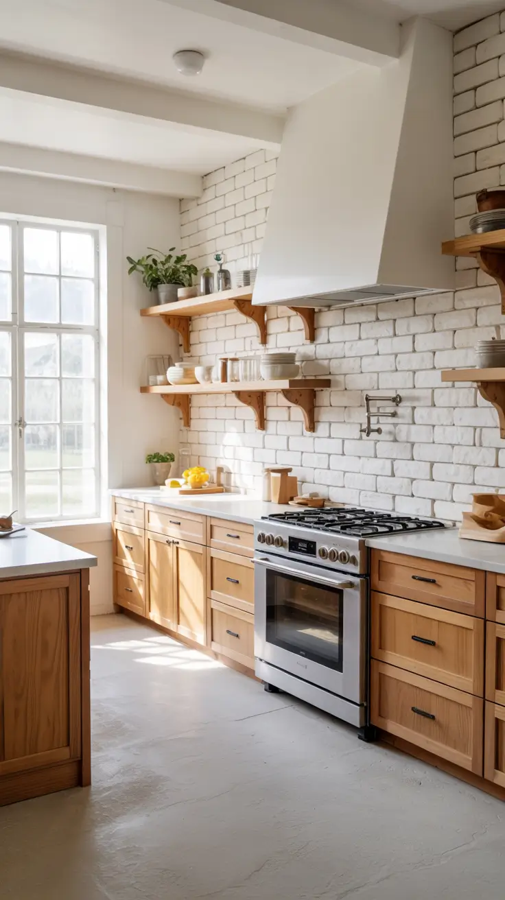 Stone Wall Kitchen Ideas 2026: Rustic, Farmhouse & Modern Textured Designs