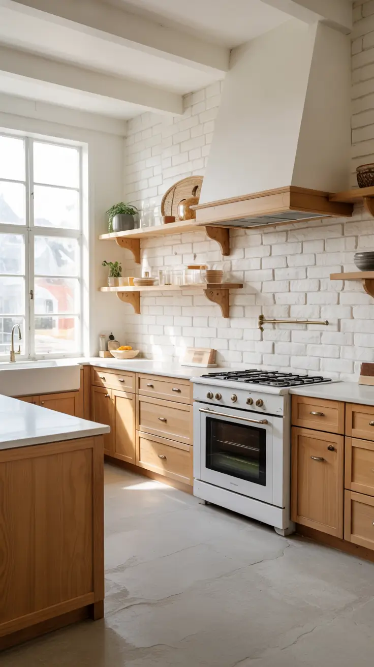 Stone Wall Kitchen Ideas 2026: Rustic, Farmhouse & Modern Textured Designs