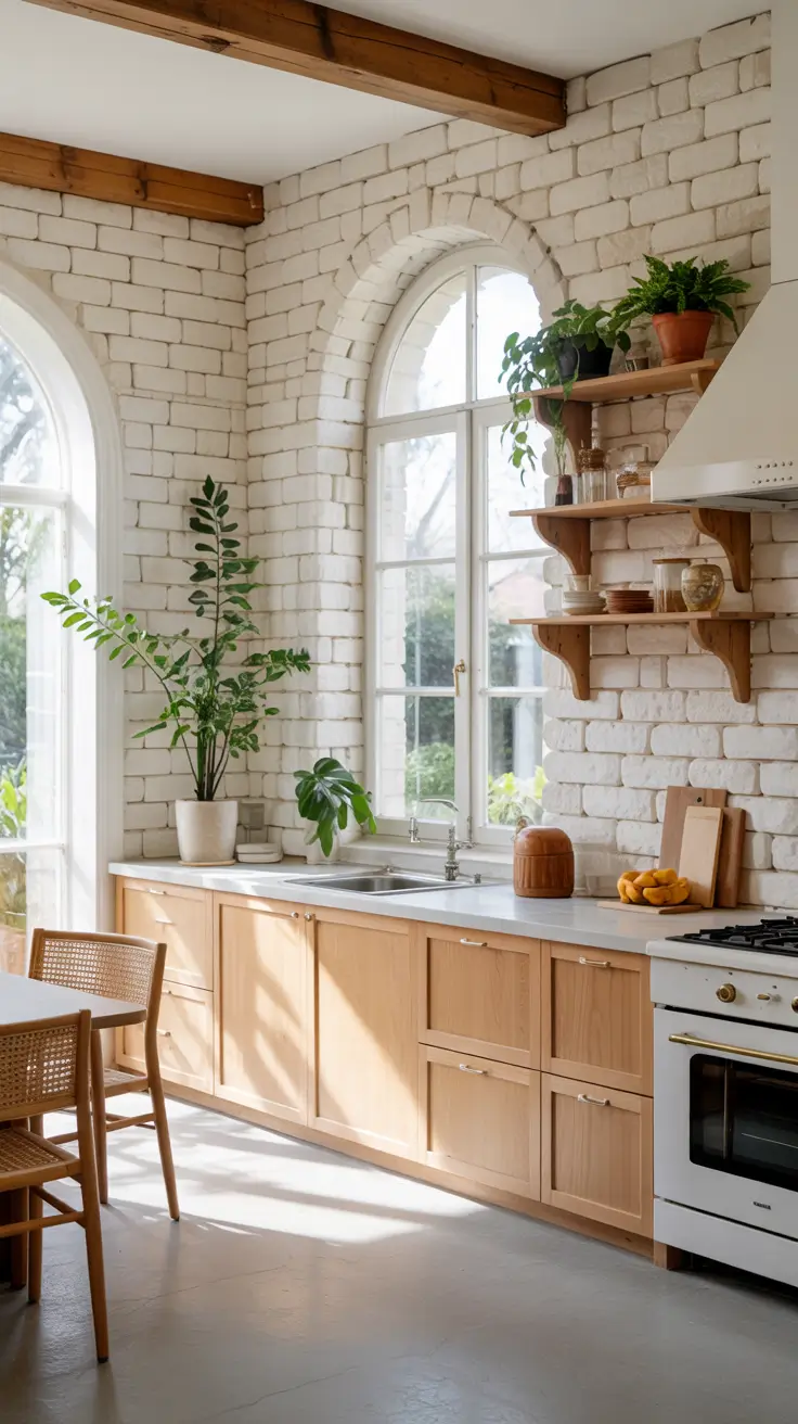 Stone Wall Kitchen Ideas 2026: Rustic, Farmhouse & Modern Textured Designs