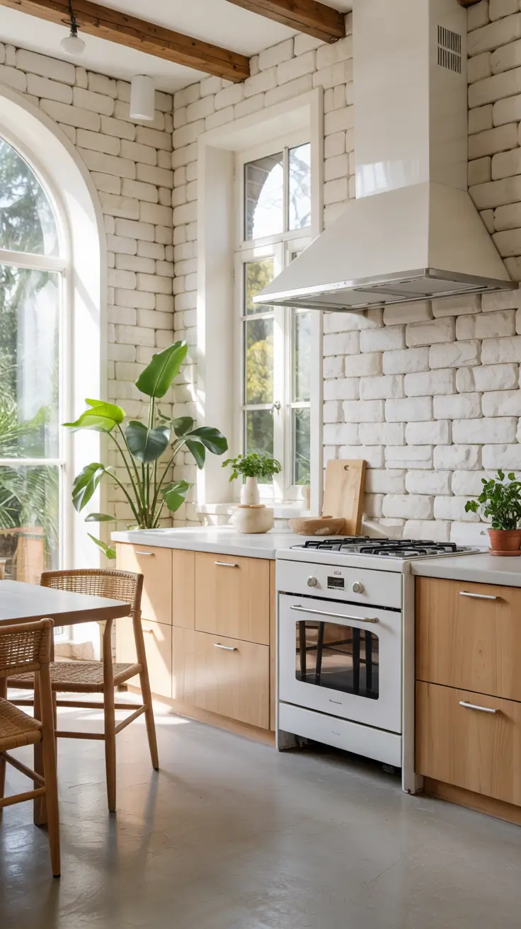 Stone Wall Kitchen Ideas 2026: Rustic, Farmhouse & Modern Textured Designs