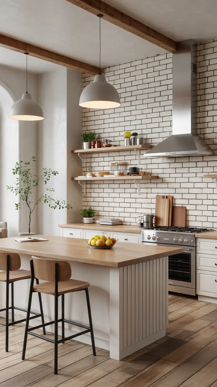 Stone Wall Kitchen Ideas 2026: Rustic, Farmhouse & Modern Textured Designs