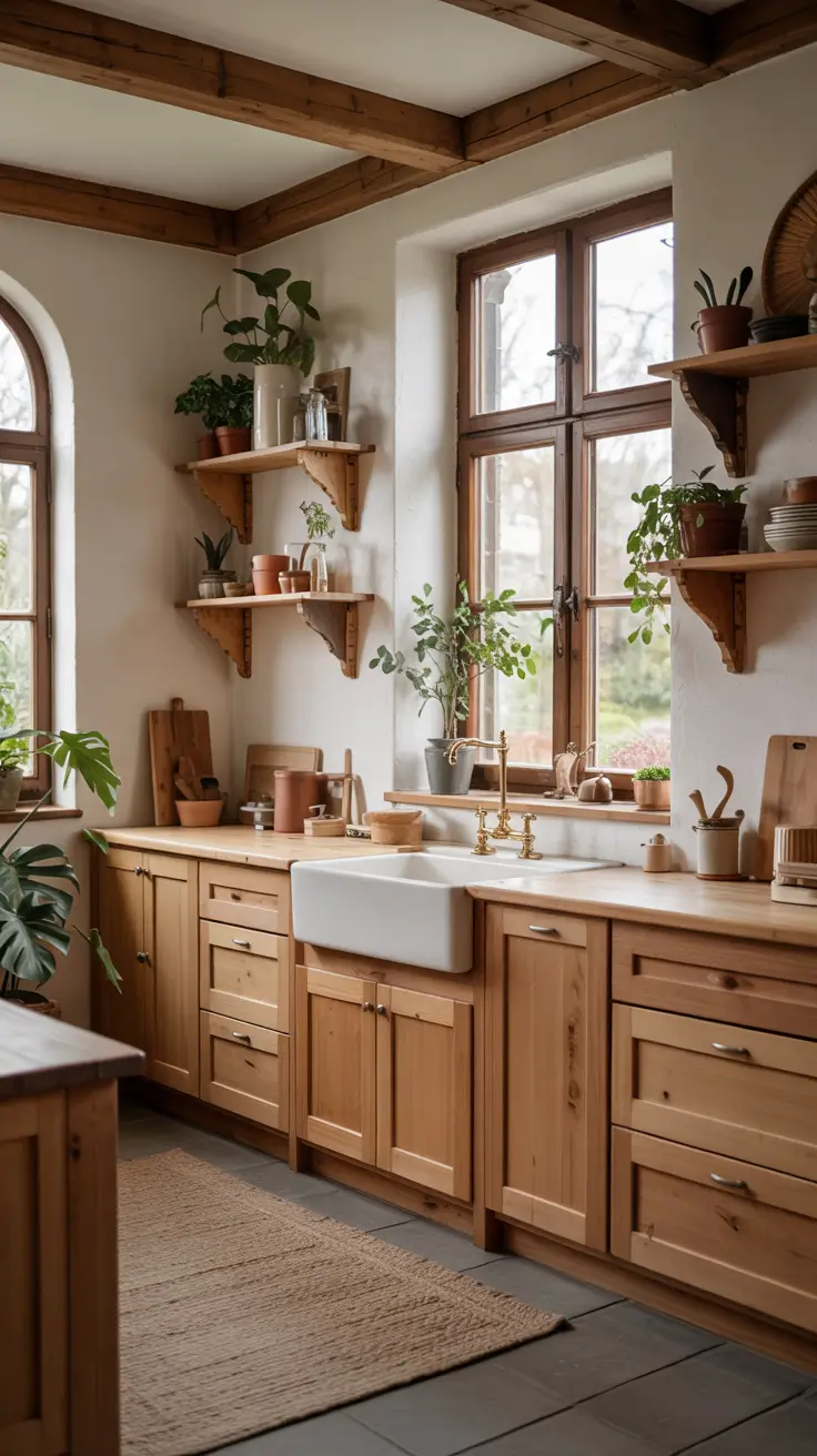 Stone Wall Kitchen Ideas 2026: Rustic, Farmhouse & Modern Textured Designs