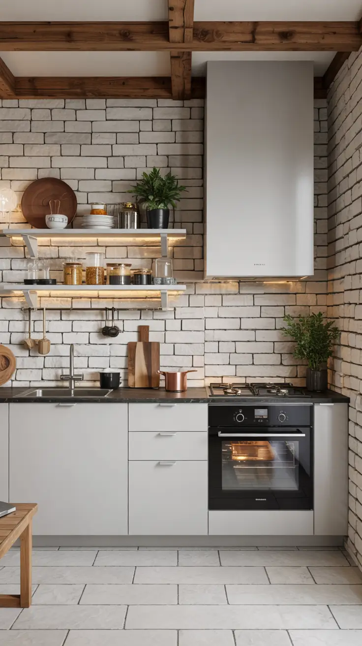 Stone Wall Kitchen Ideas 2026: Rustic, Farmhouse & Modern Textured Designs