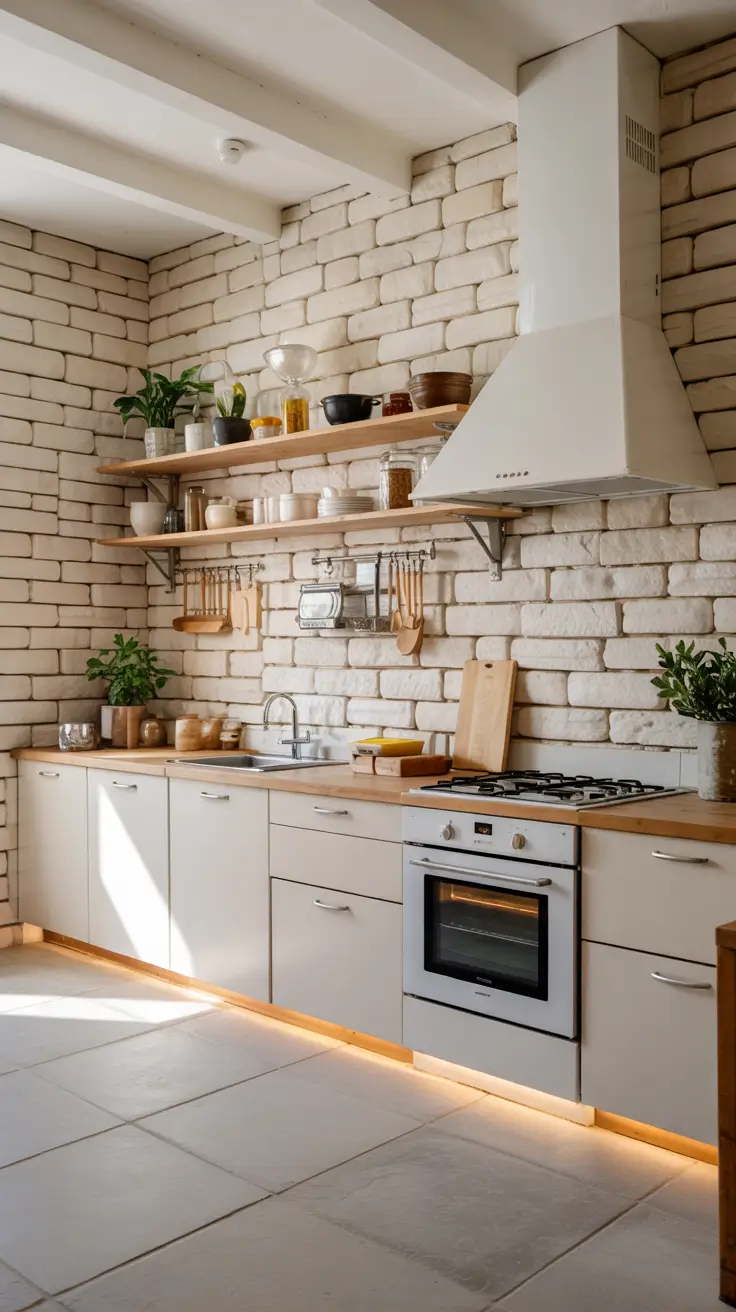 Stone Wall Kitchen Ideas 2026: Rustic, Farmhouse & Modern Textured Designs