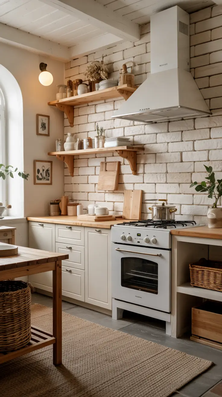 Stone Wall Kitchen Ideas 2026: Rustic, Farmhouse & Modern Textured Designs