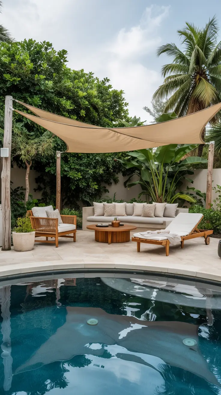 Sun Sail Shade Ideas for Your Outdoor Space 2026: Stylish Patio, Pool & Backyard Designs