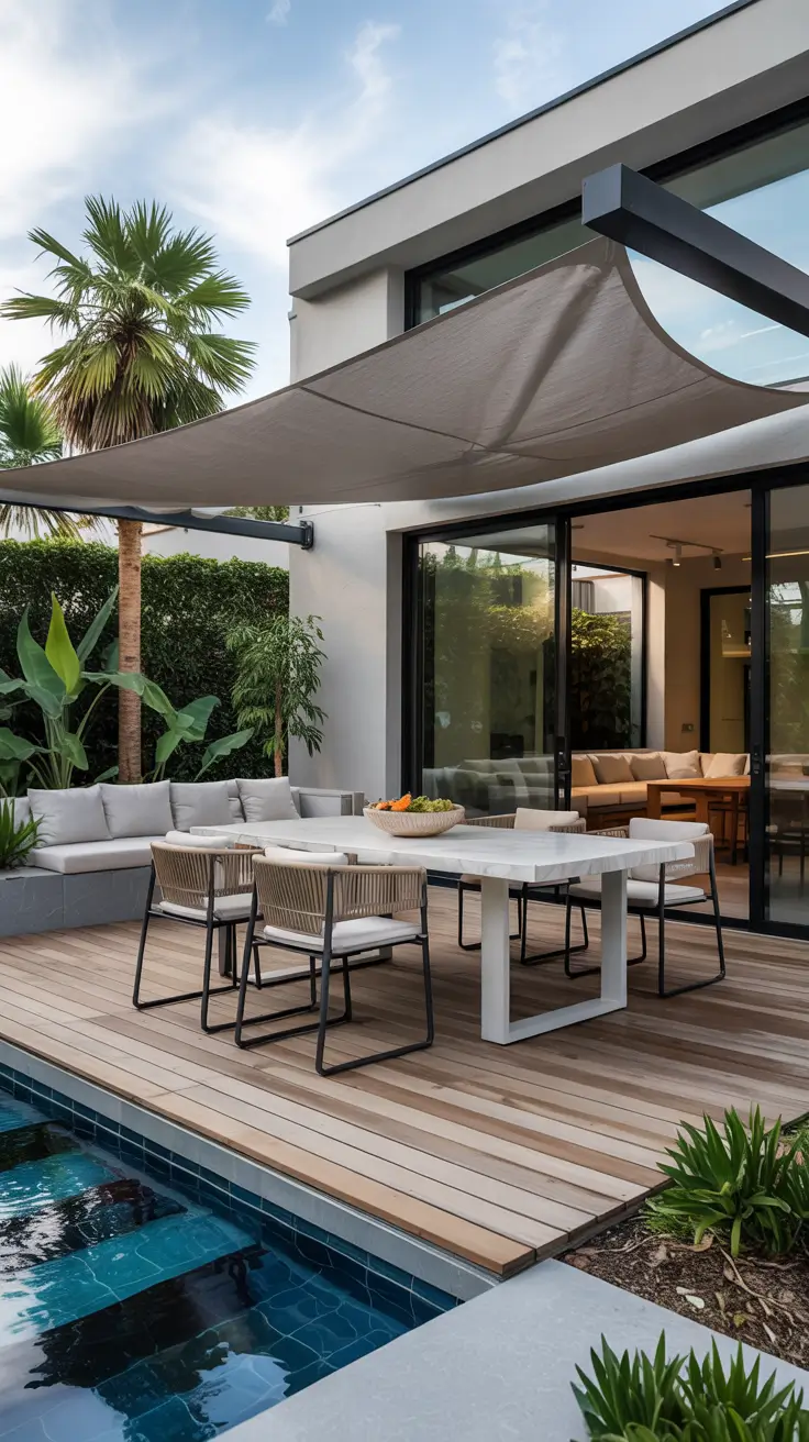 Sun Sail Shade Ideas for Your Outdoor Space 2026: Stylish Patio, Pool & Backyard Designs