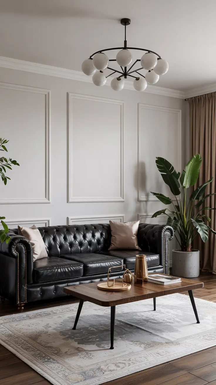 Black Sofa for Living Room 2026: Modern Design Ideas, Color Schemes and Cozy Decor Inspiration