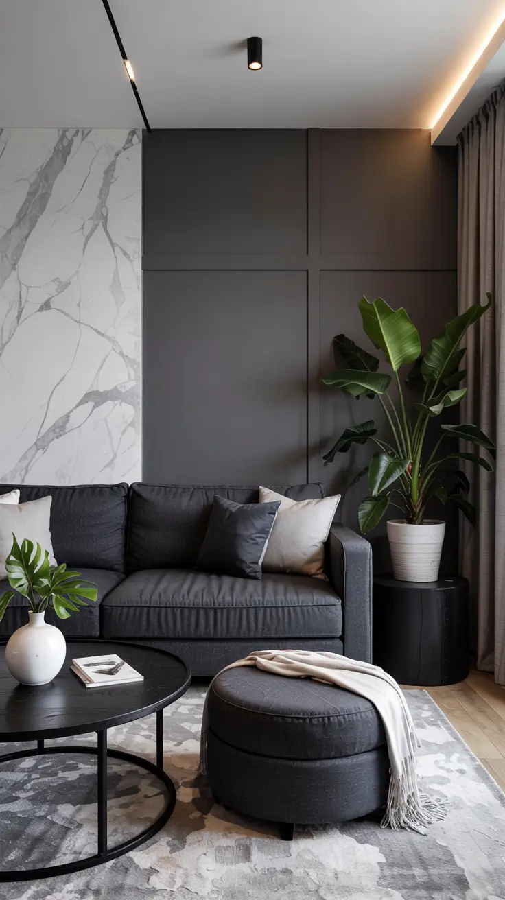 Black Sofa for Living Room 2026: Modern Design Ideas, Color Schemes and Cozy Decor Inspiration