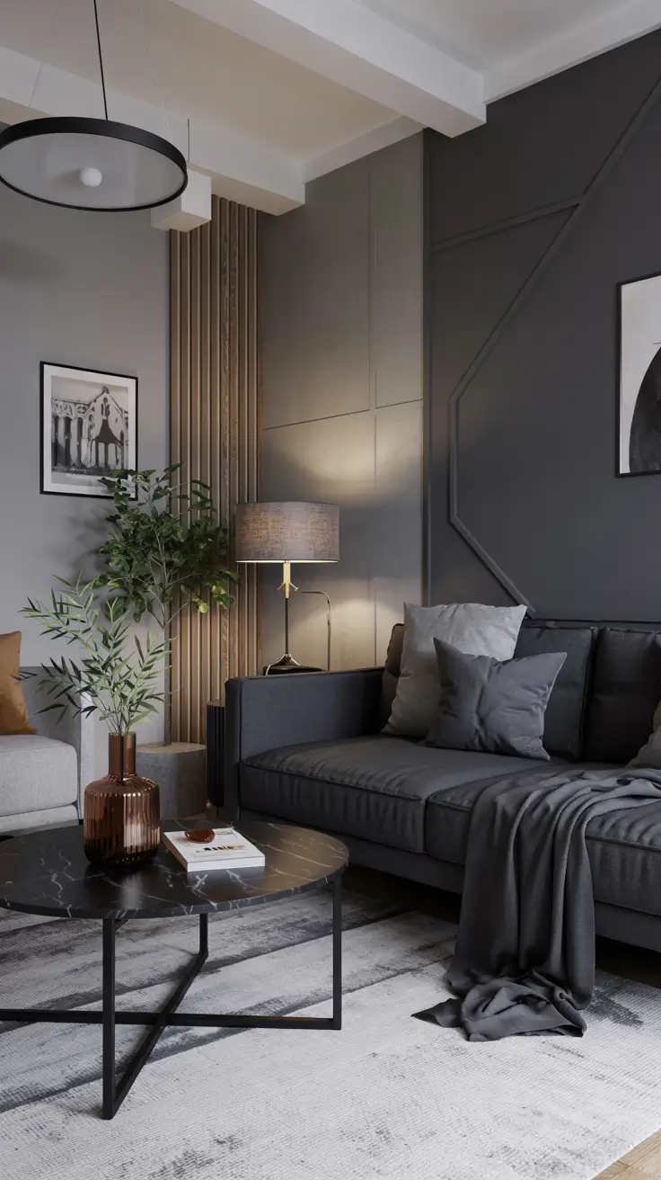 Black Sofa for Living Room 2026: Modern Design Ideas, Color Schemes and Cozy Decor Inspiration