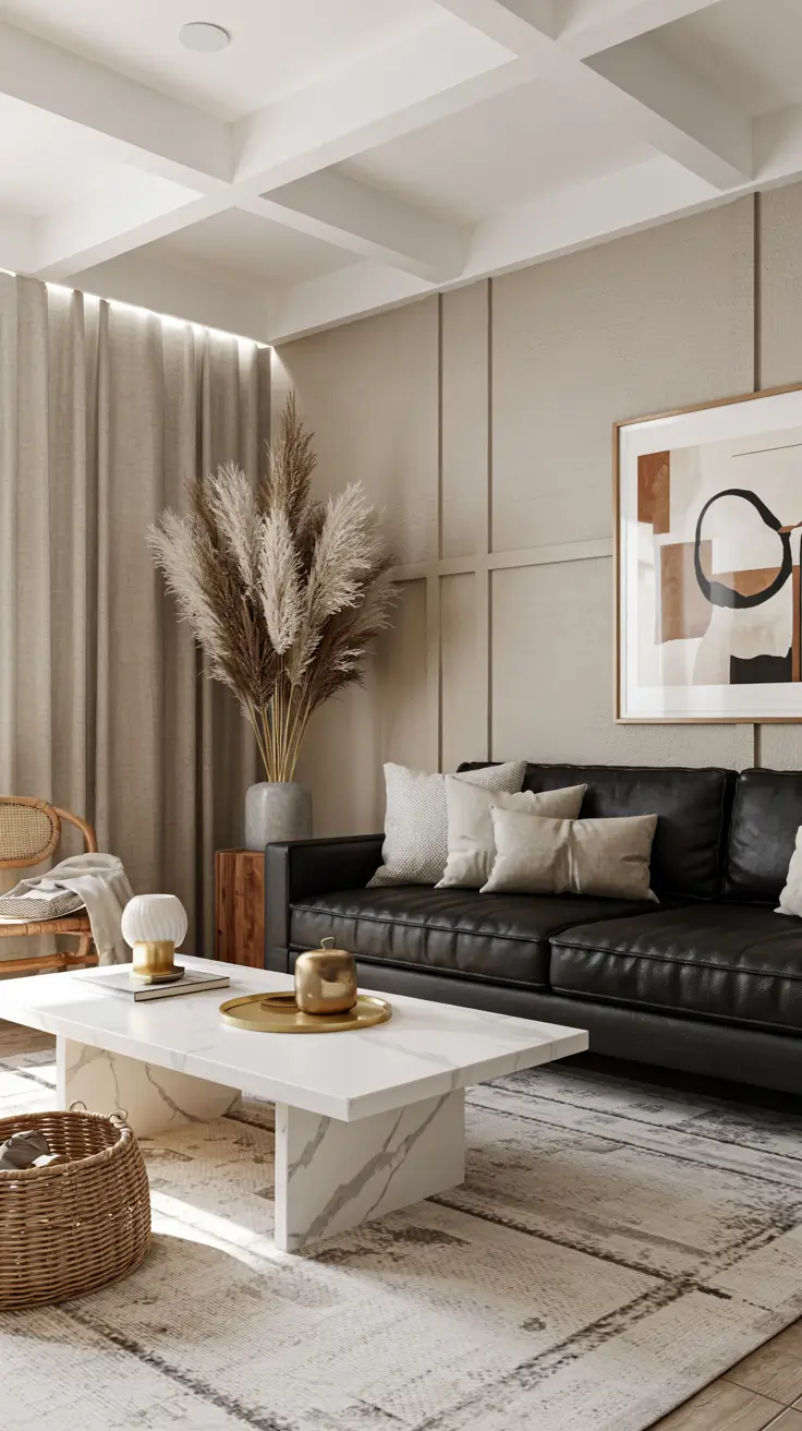 Black Sofa for Living Room 2026: Modern Design Ideas, Color Schemes and Cozy Decor Inspiration