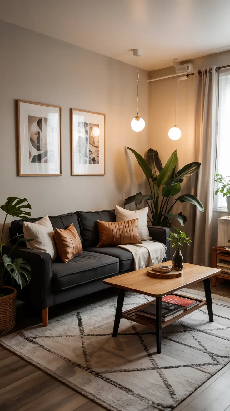 Black Sofa for Living Room 2026: Modern Design Ideas, Color Schemes and Cozy Decor Inspiration