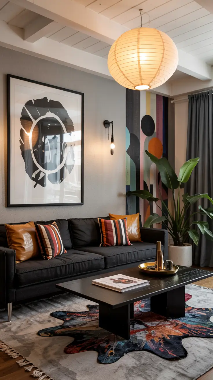 Black Sofa for Living Room 2026: Modern Design Ideas, Color Schemes and Cozy Decor Inspiration