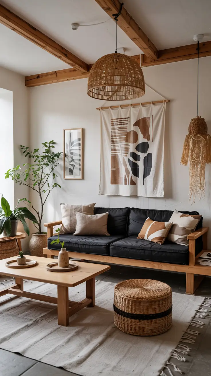 Black Sofa for Living Room 2026: Modern Design Ideas, Color Schemes and Cozy Decor Inspiration