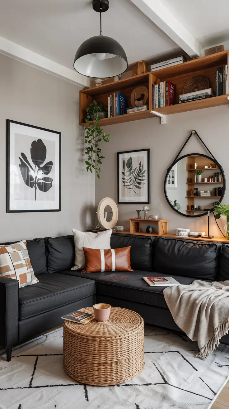 Black Sofa for Living Room 2026: Modern Design Ideas, Color Schemes and Cozy Decor Inspiration