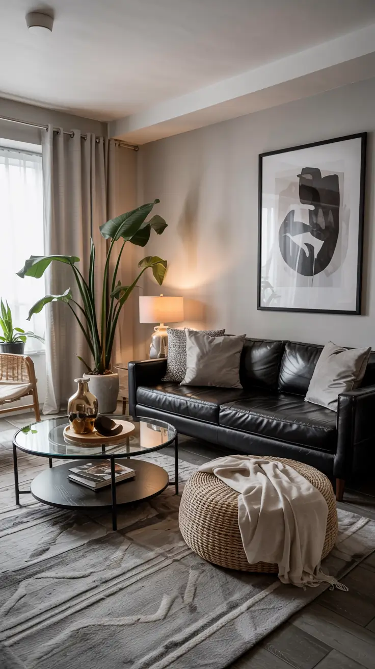 Black Sofa for Living Room 2026: Modern Design Ideas, Color Schemes and Cozy Decor Inspiration