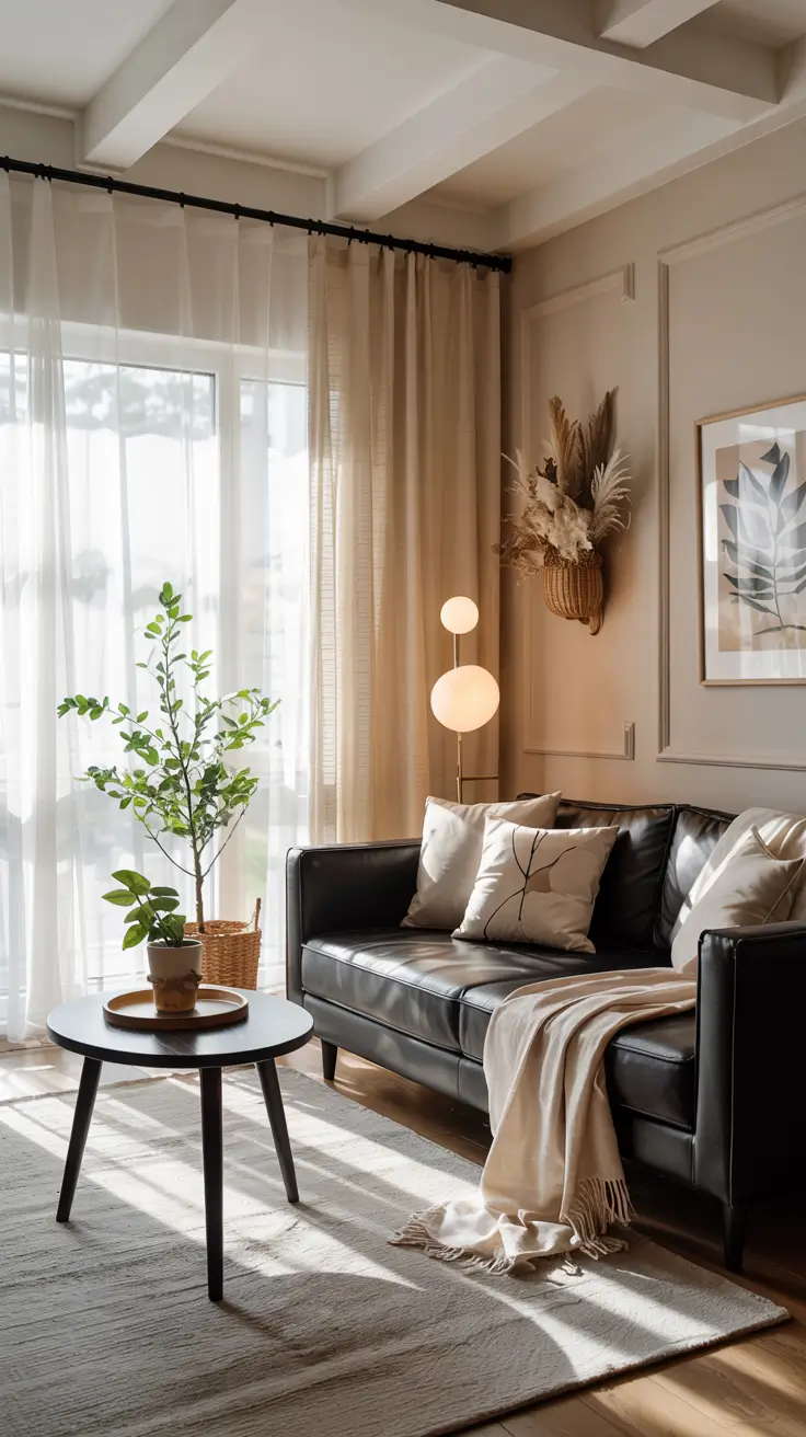 Black Sofa for Living Room 2026: Modern Design Ideas, Color Schemes and Cozy Decor Inspiration