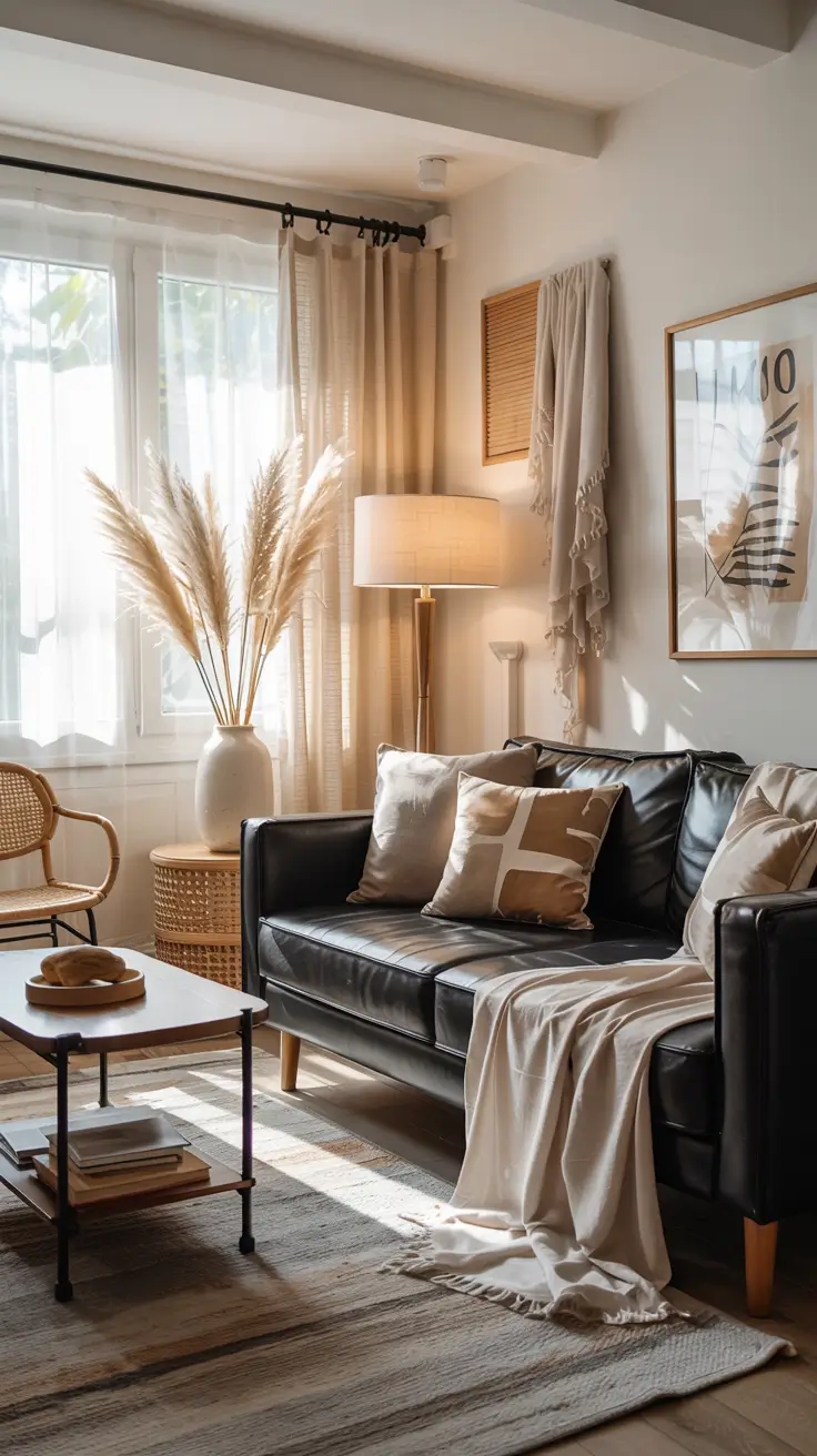 Black Sofa for Living Room 2026: Modern Design Ideas, Color Schemes and Cozy Decor Inspiration