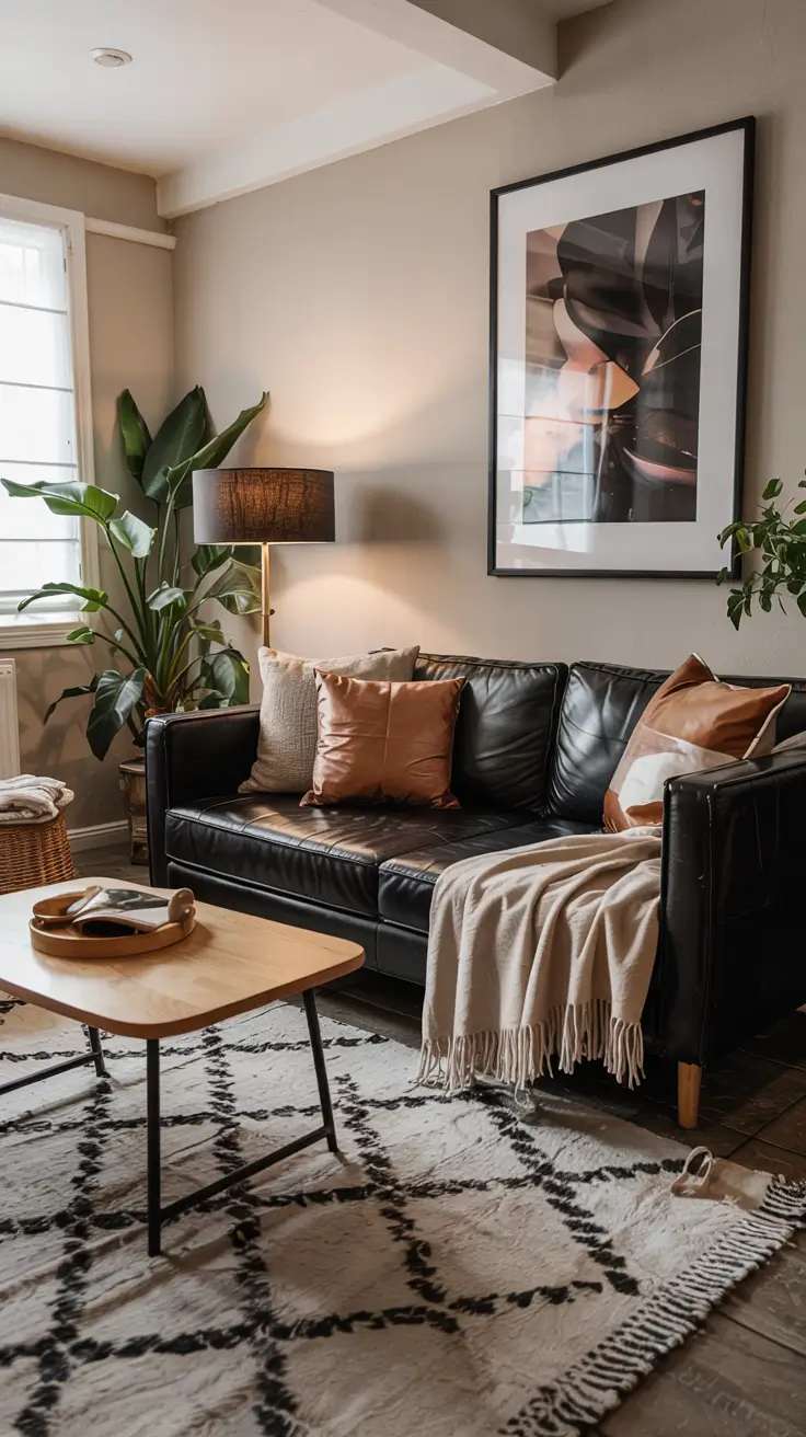 Black Sofa for Living Room 2026: Modern Design Ideas, Color Schemes and Cozy Decor Inspiration