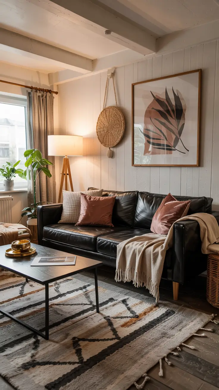 Black Sofa for Living Room 2026: Modern Design Ideas, Color Schemes and Cozy Decor Inspiration